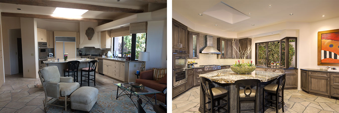 Desert Highlands Contemporary Southwest Remodel